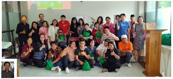 UBK dan pengurusnya Iserta Agustinus Suprihadi ketua PAKAI INI